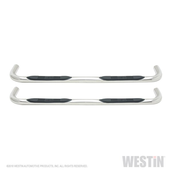 Westin Automotive 04-13 SILVERADO/SIERRA 1500/01-14 SILVERADO/SIERRA 2500/3500 CREW CAB E-SERIES POLISHED STEP BARS 23-1950 - main